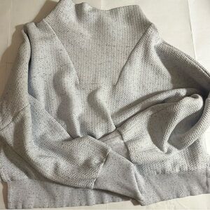 Light blue Women's Mock Neck Sweater